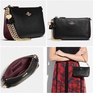 Limited Edition Selena Gomez X Coach Nolita 19 Wristlet Pouch Bag